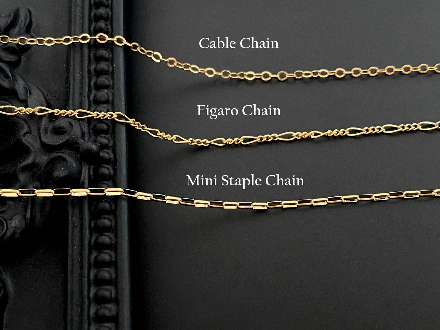 18K Gold & Small Plated Ghost Ghost Pendant Necklace