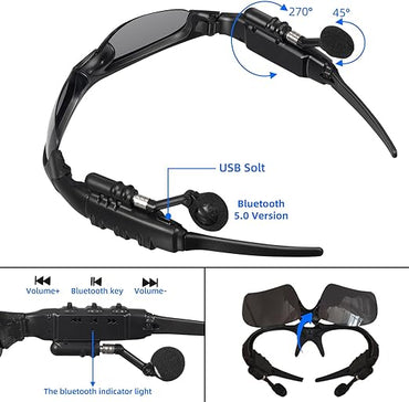 Wireless Bluetooth Headset Sunglasses - RashidExpress