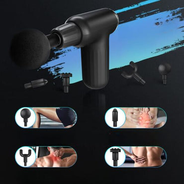 Muscle Massage Gun with 4 Heads FH-820 - RashidExpress