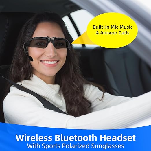 Wireless Bluetooth Headset Sunglasses