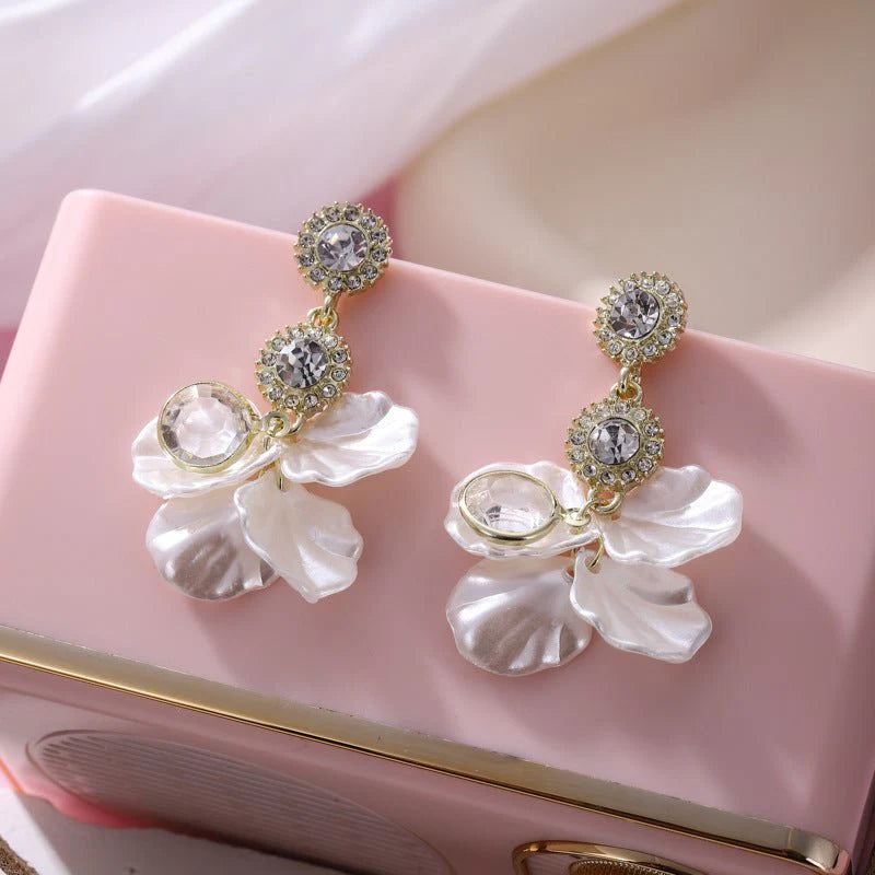 925 Silver Stud Stud Heavy Industry Exaggerated Earrings