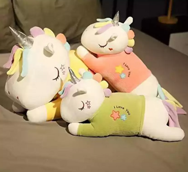 Unicorn Plush Pillow Cushion - RashidExpress