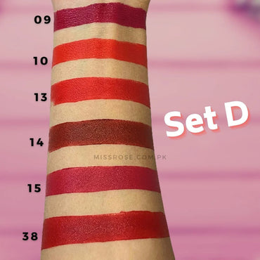 3D Mineral Lipstick (Pack of 3) - RashidExpress