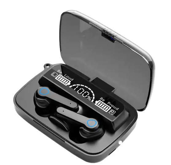 Black M19 Bluetooth Earphones - RashidExpress