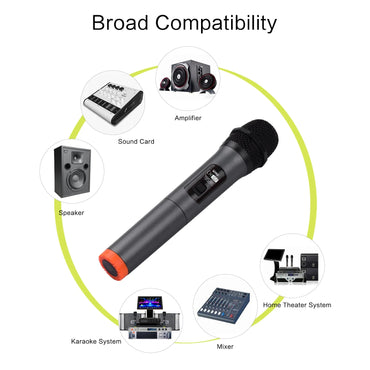 Dual-Use Professional Vocal Microphone