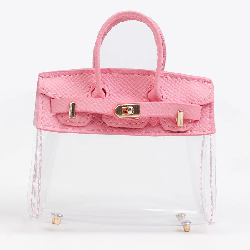 Popular Internet Celebrity Key Cover Handbag Transparent Small Bag