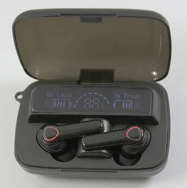 Black M19 Bluetooth Earphones - RashidExpress