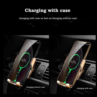 Auto Clamping Wireless Car Charger - RashidExpress