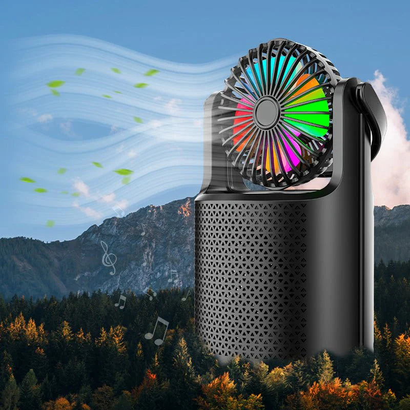Mini Speaker With Fan