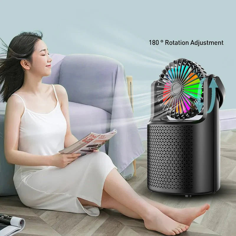 Mini Speaker With Fan