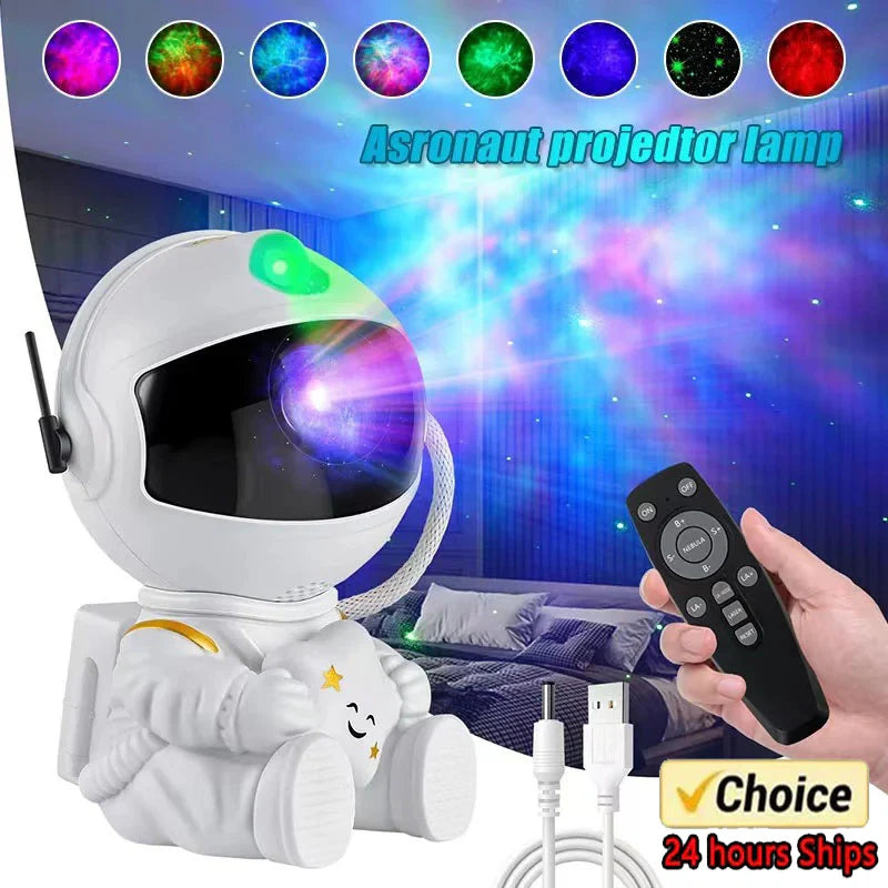 Astronaut Nebula Projector