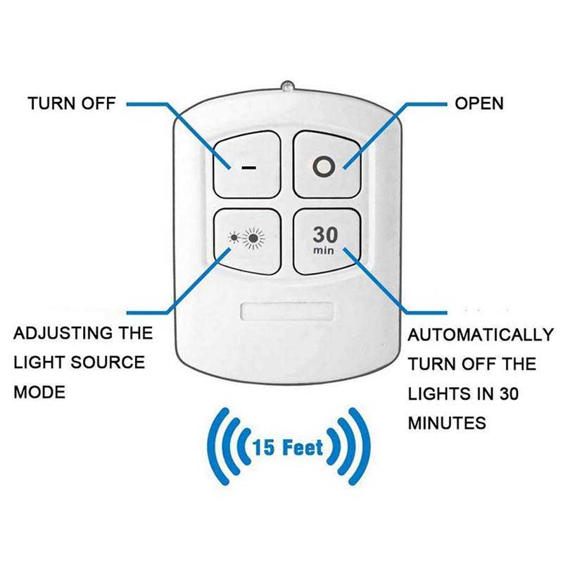 LED Light With Remote Control - RashidExpress