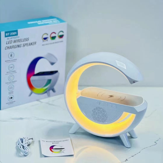 Led Wireless Charger Speaker - RashidExpress