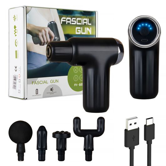 Muscle Massage Gun with 4 Heads FH-820 - RashidExpress