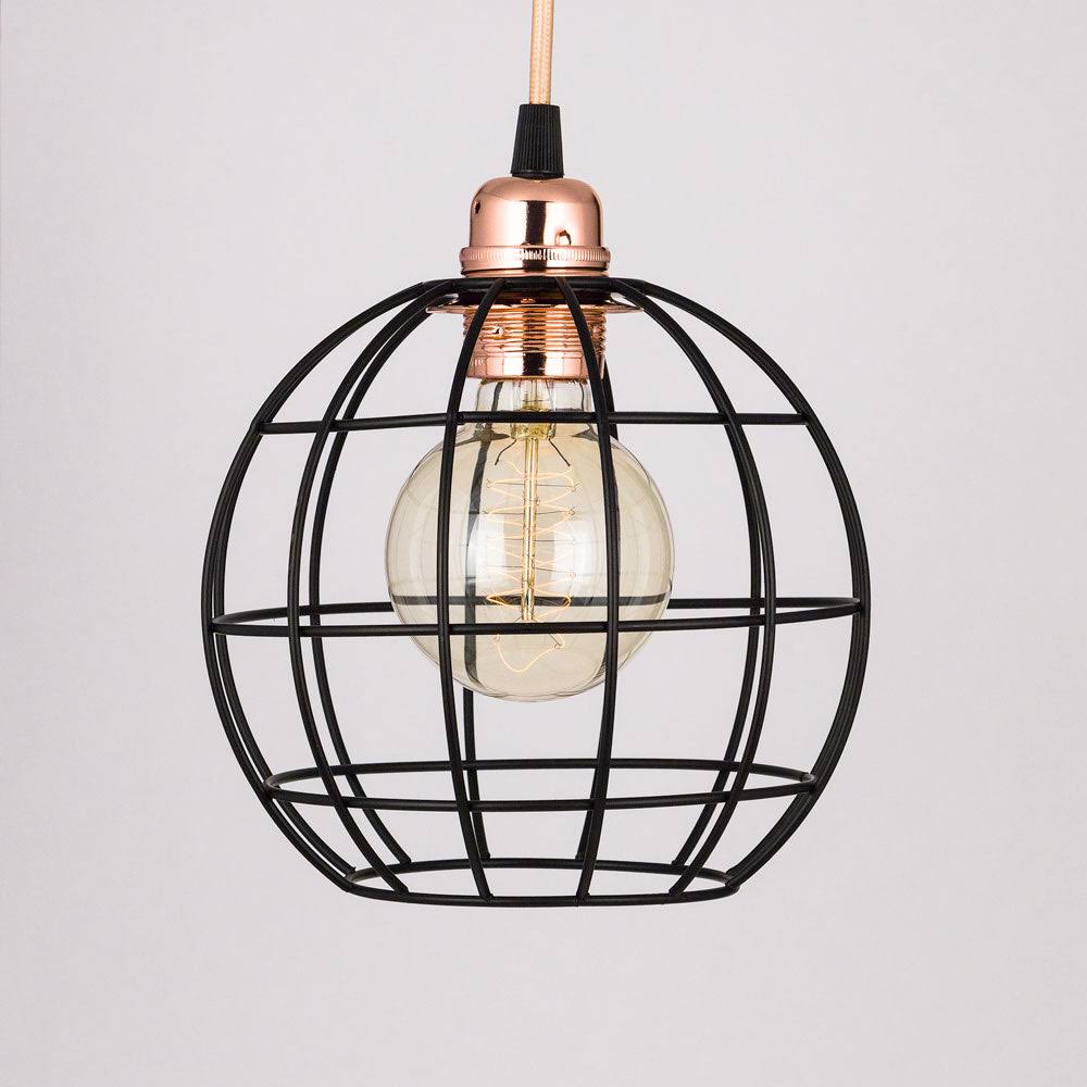 Black Iron Edison Lamp Shade - RashidExpress