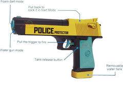 2-in-1 Police Gun - RashidExpress