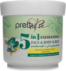 5 in 1 Exfoliating Face & Body Scrub