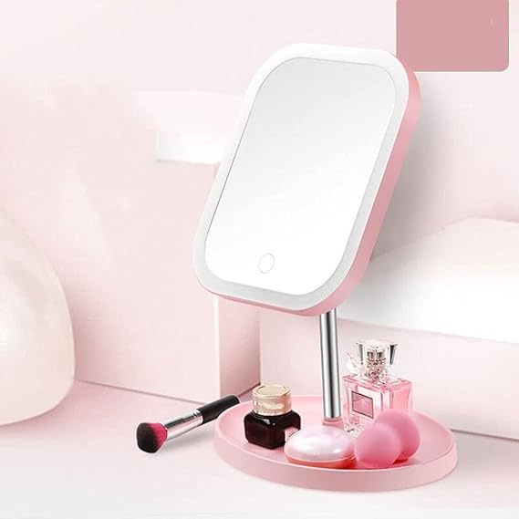 LED Telescopic Makeup Mirror