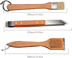 BBQ Wooden Handle Tools - RashidExpress