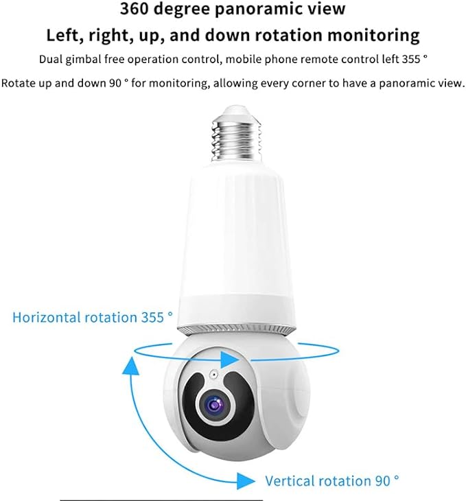 V380 Bulb Camera - RashidExpress