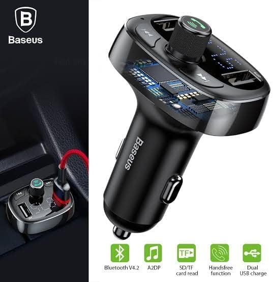 T-Typed Bluetooth MP3 Car Charger - RashidExpress