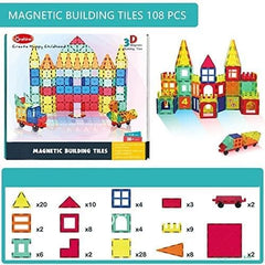 Color Magnetic Tiles - RashidExpress