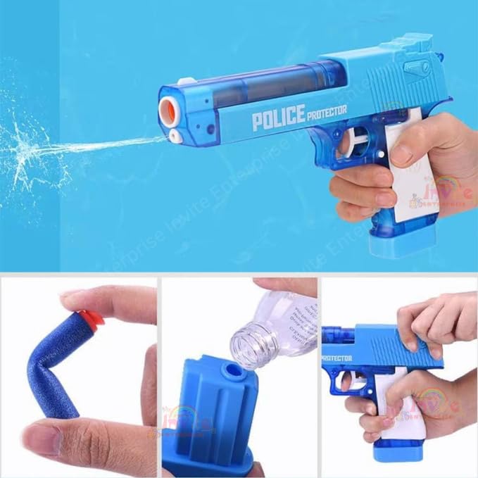 2-in-1 Police Gun - RashidExpress