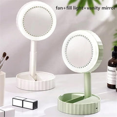 Mirror Folding Fan Light - RashidExpress