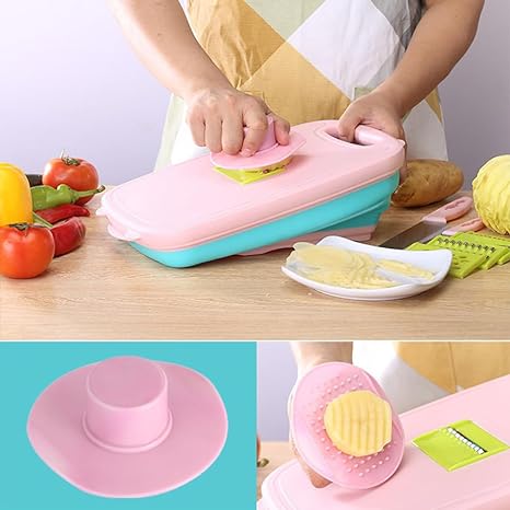 Vegetable Slicer And Cutter Kit - RashidExpress