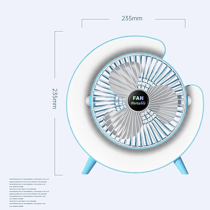 Colorful Desktop Fan - RashidExpress