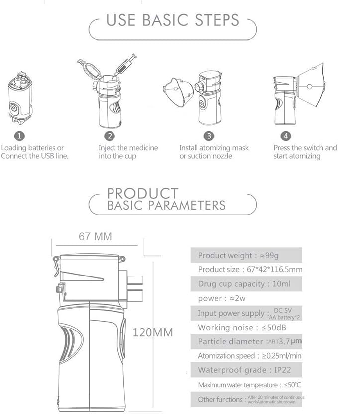 Portable Steam Inhaler - RashidExpress