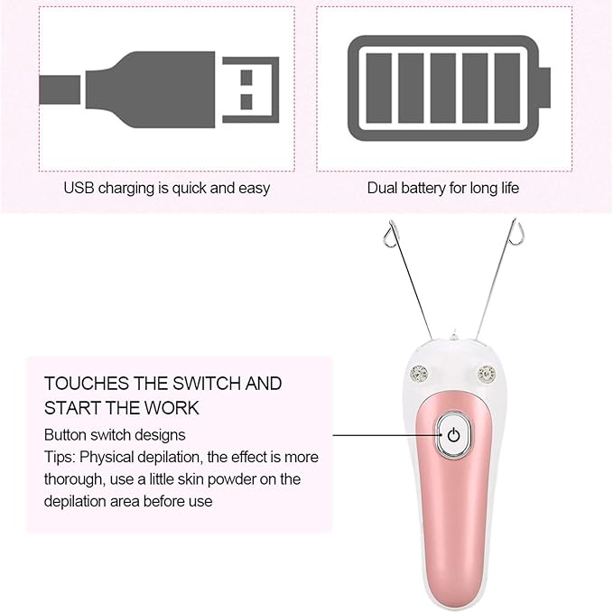 Electric Facial Threading Hair Removal