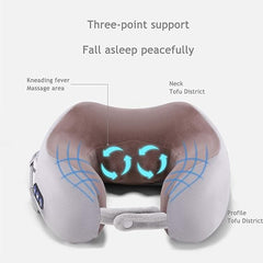 U Shaped Massage Pillow - RashidExpress