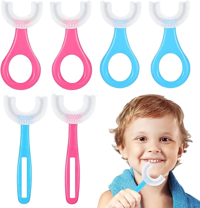 Kids U-Shaped Toothbrush - RashidExpress