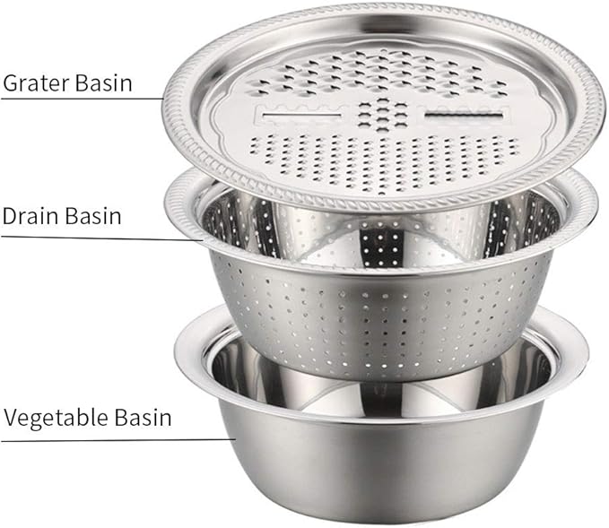 3-in-1 Strainer Basket - RashidExpress