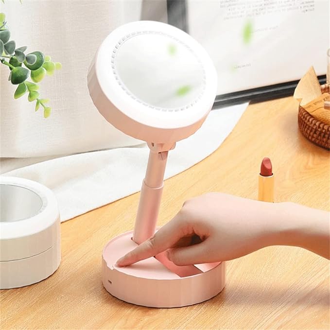 Mirror Folding Fan Light - RashidExpress