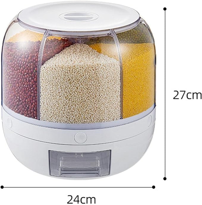 Rotating Food Storage Dispenser - RashidExpress