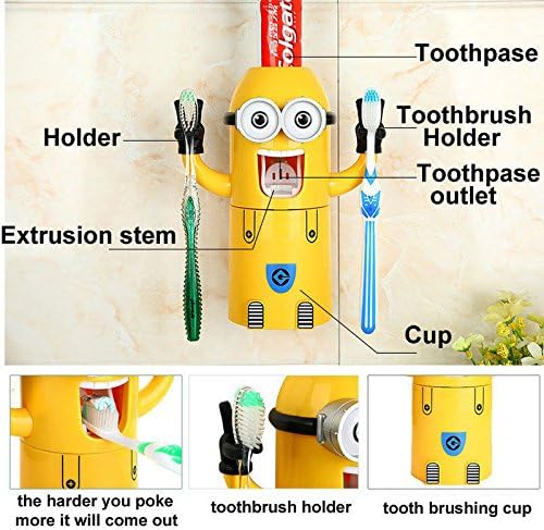 Minions Toothpaste Dispenser - RashidExpress