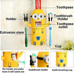 Minions Toothpaste Dispenser - RashidExpress