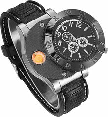 New Military USB Lighter Watch Men's - RashidExpress