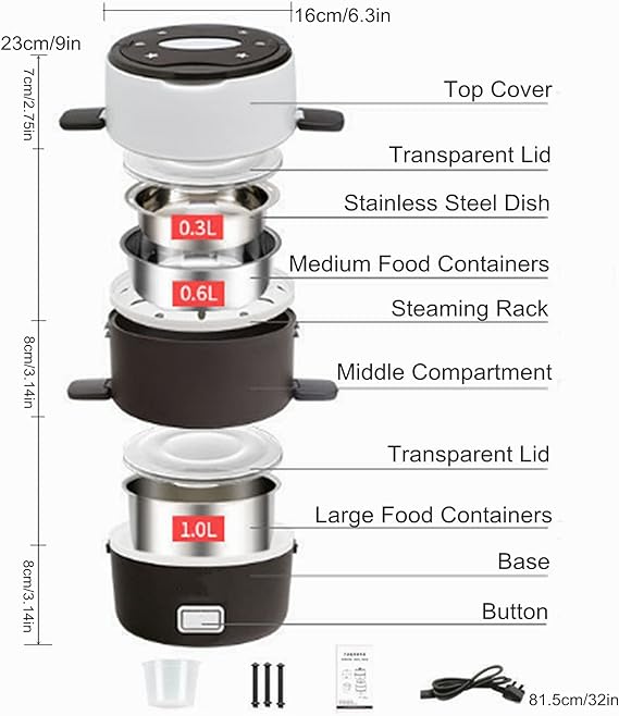 Electric Food Container - RashidExpress