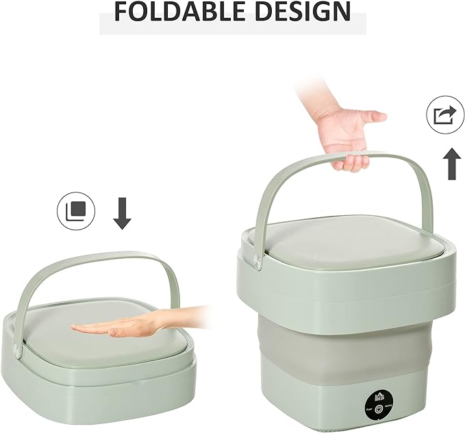 Foldable Mini Laundry Machine - RashidExpress