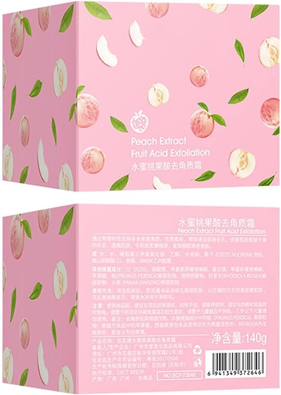 Peach Extract Fruit Acid Exfoliating Face Gel Cream - RashidExpress