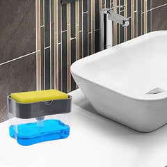 Soap Pump And Sponge Holder - RashidExpress