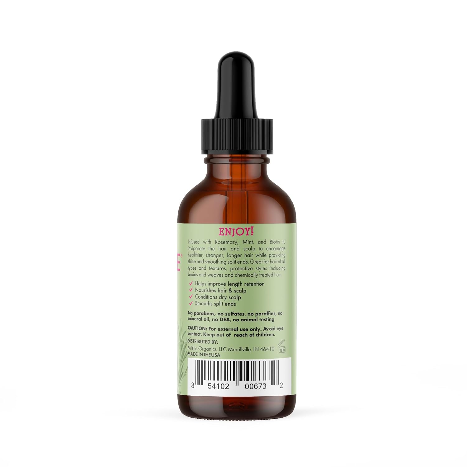 Rosemary Mint Scalp & Hair Strengthening Oil - RashidExpress