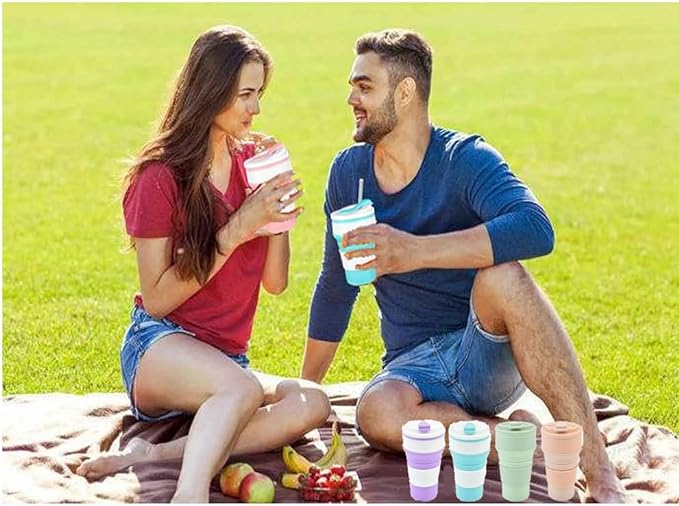 Travel Silicone Folding Cup - RashidExpress