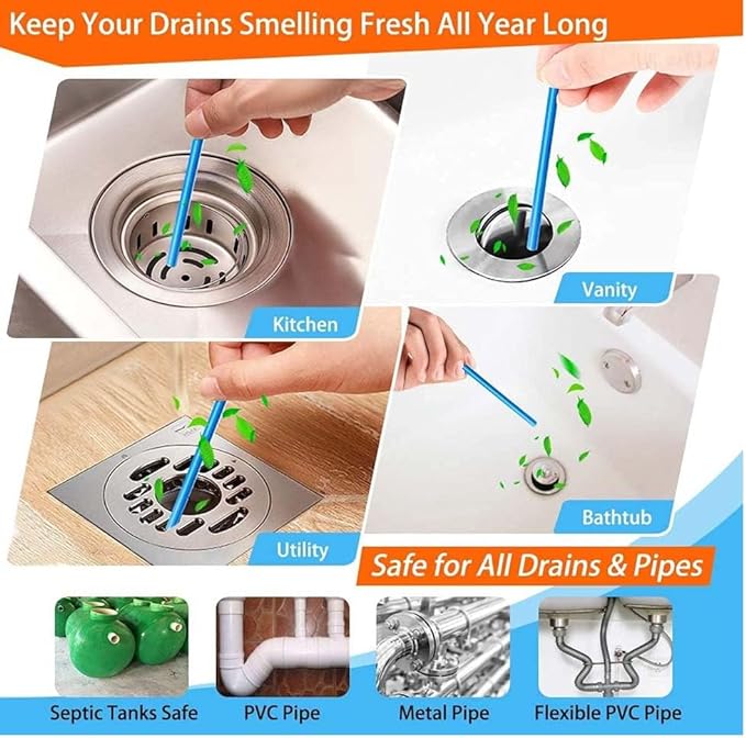 Flow Drain Sticks Pack - RashidExpress