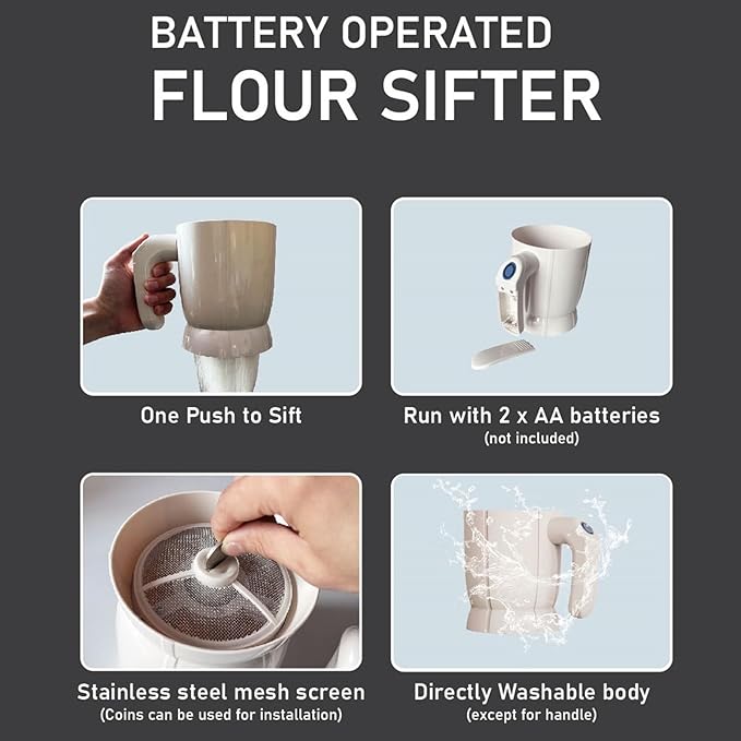 Electric Flour Sifter - RashidExpress