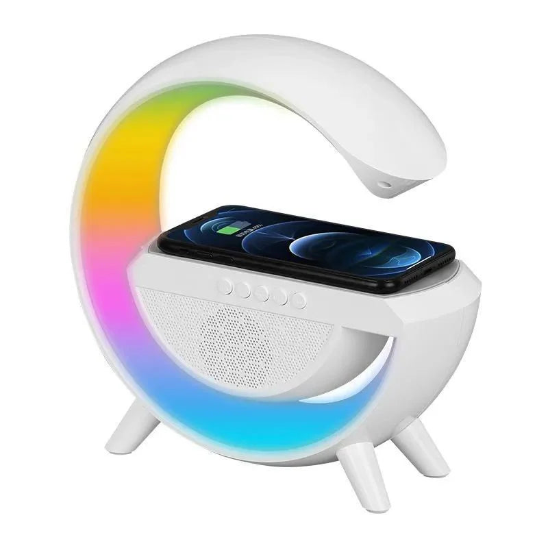 Led Wireless Charger Speaker - RashidExpress