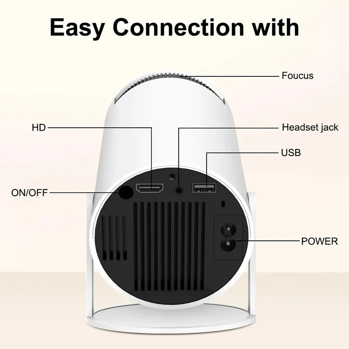 Mini Round Projector - RashidExpress